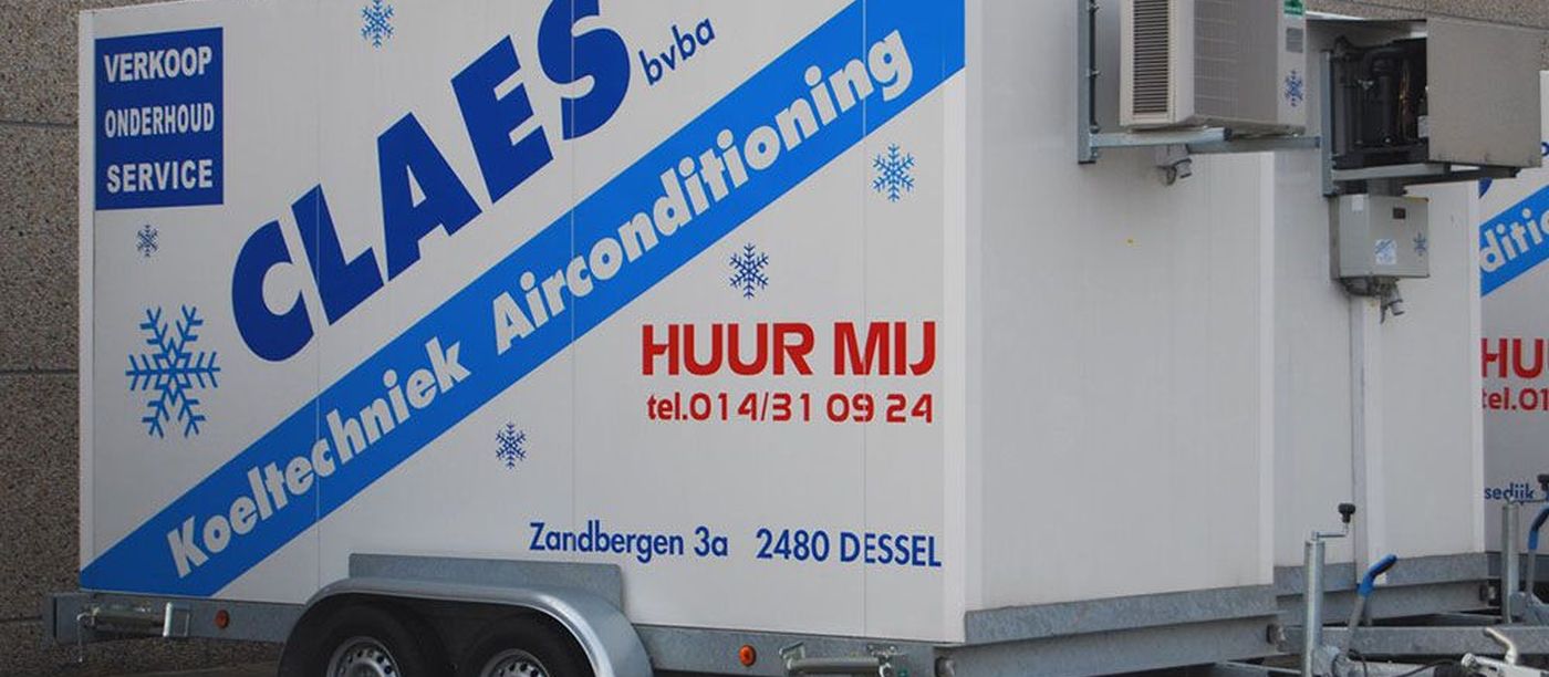 Mobiele koelcel, verhuur